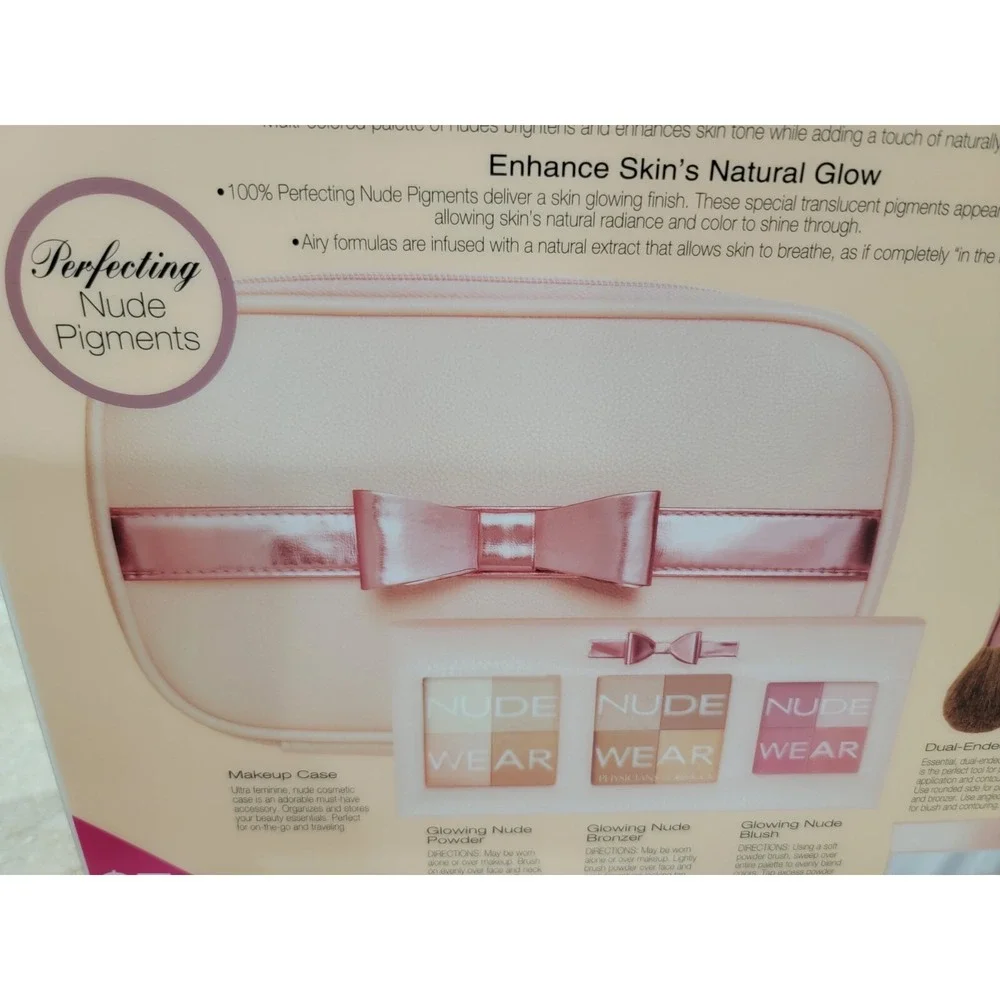 Physicians Formula Nude Wear Eyeshadow Palette Makeup Kit Case Brush NEW - Picture 11 of 16